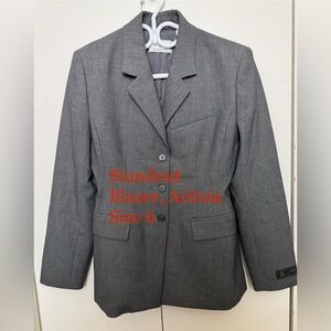 Aritzia Charcoal Blazer for Women